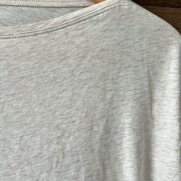 Lululemon Athletica Women's Back In Action Long Sleeve Heathered Dove Grey - Picture 6 of 9